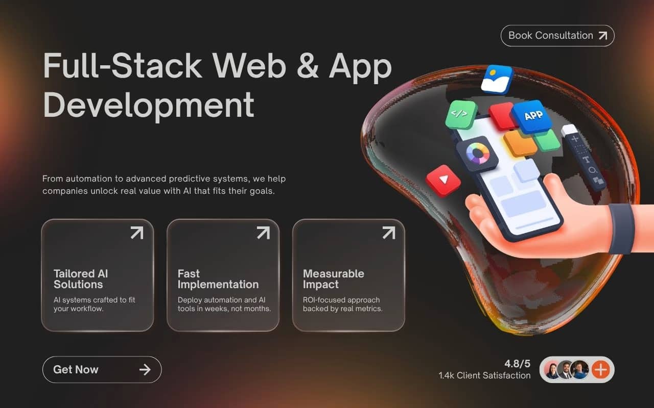 Full-Stack Web & App Development service icon