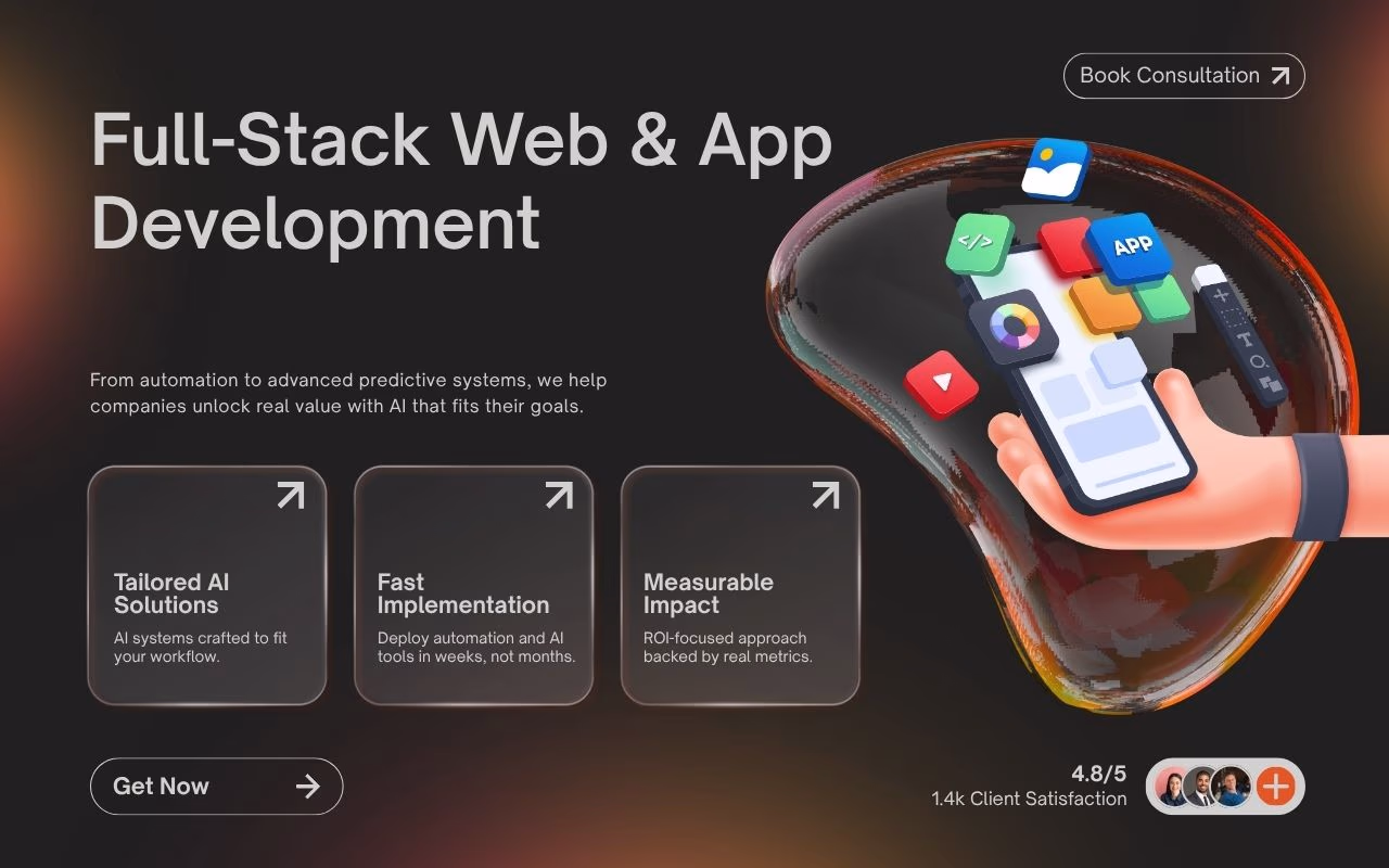 Full-Stack Web & App Development service icon