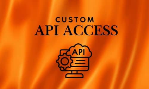 Custom API Access